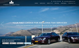 Luxury taxi service with Mercedes vehicles for Kefalonia transportation to Melissani Cave